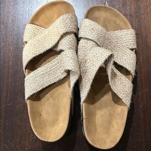E381 Woven Sandals Sz 10 Women's NWOT boutique